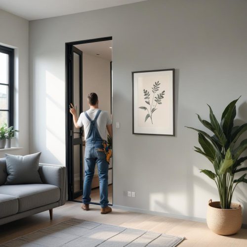 plaatsing steellookdeur