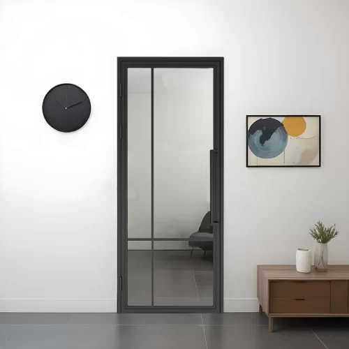 buget stalen deur model 3 in neutraal interieur