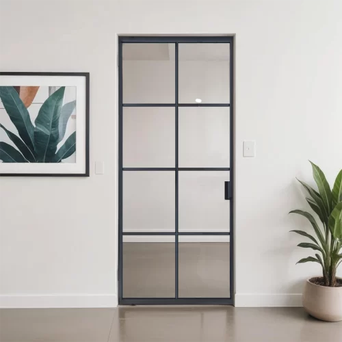 premium stalen deur 8 vakken in interieur
