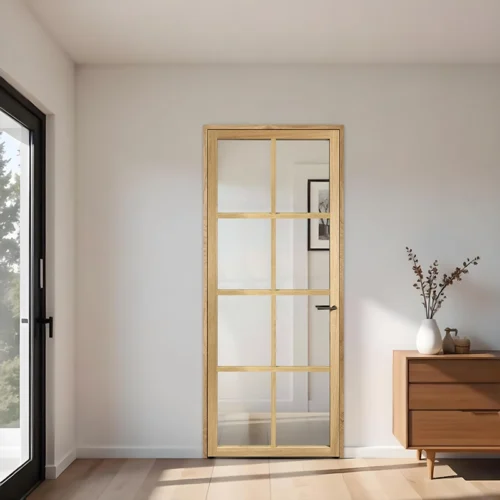 eiken glasdeur model 4